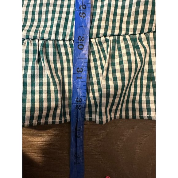 Hill House Green Gingham Mini Dress - Picture 7 of 10